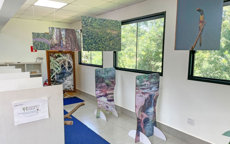 Exposição fotográfica homenageia Parque Municipal Cinturão Verde