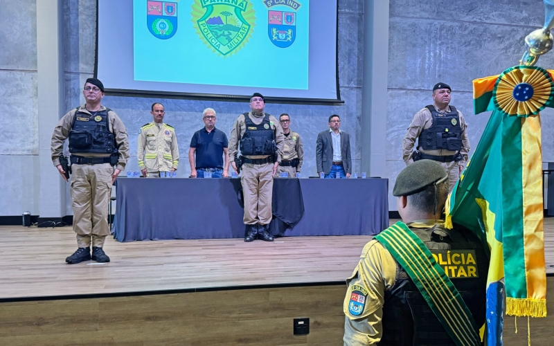 Capitão Hericson é o novo comandante da 5ª Companhia Independente de Polícia Militar de Cianorte
