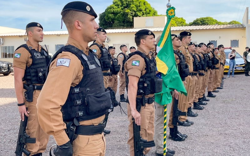 Solenidade marca comemoração de oito anos da 5ª Companhia de Polícia Militar de Cianorte