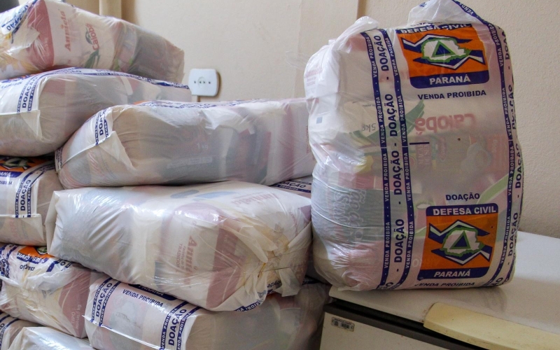 Defesa Civil repassa para Assistência Social 175 cestas básicas para atender população em situação de vulnerabilidade