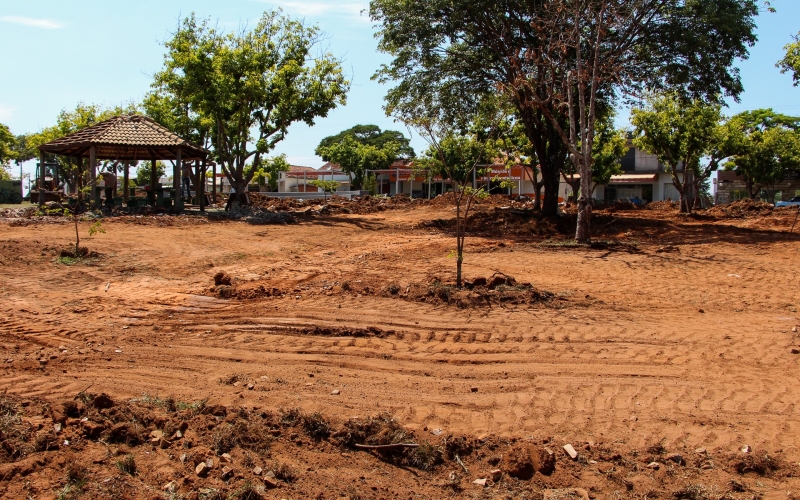 Prefeitura inicia obras de revitalização da Praça 7 de Setembro em São Lourenço