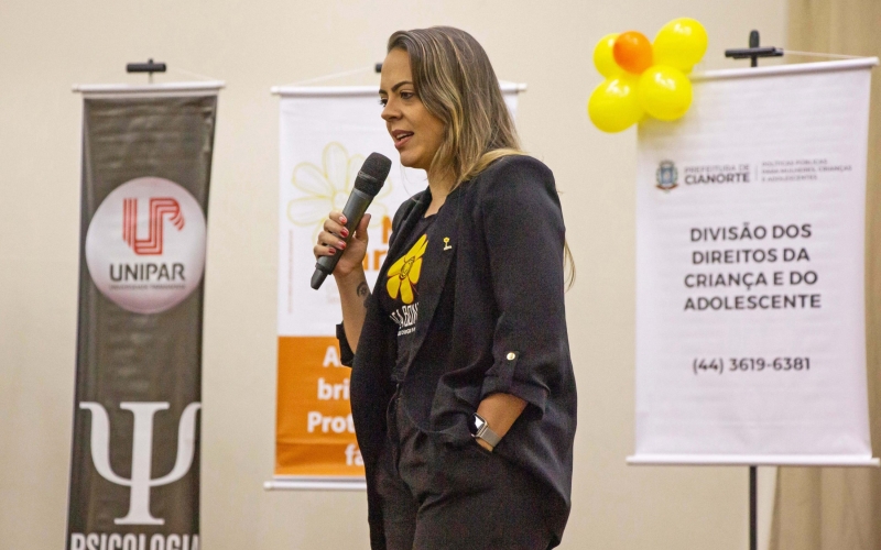 Presidenta do Conanda lidera Seminário de Enfrentamento da Violência contra Crianças e Adolescentes em Cianorte