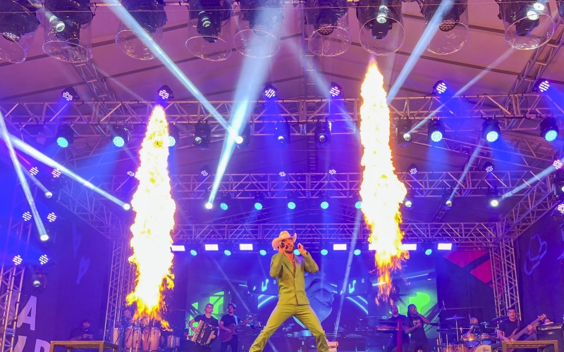 Luan Pereira reúne multidão em celebração aos 25 Anos do Parque Cinturão Verde