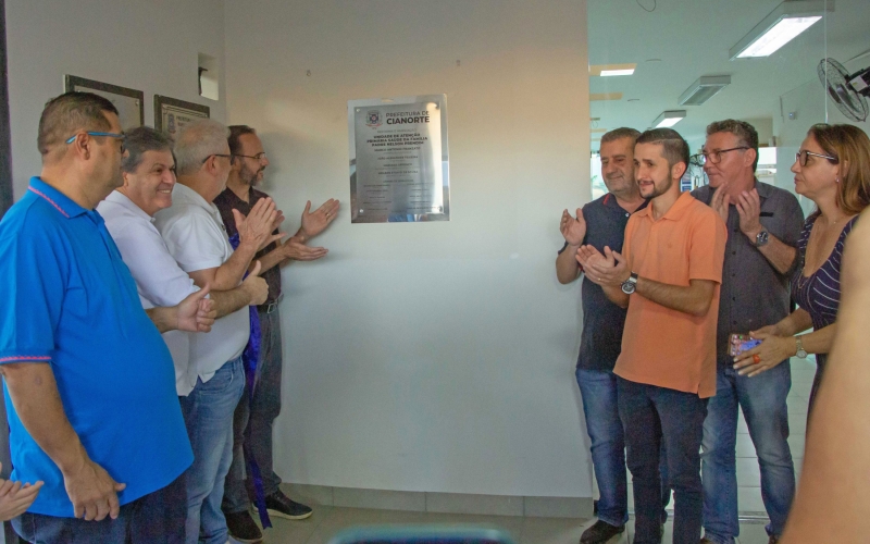 Prefeitura inaugura a reforma e ampliação da UBS Nelson Prendin