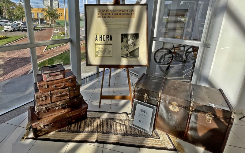Peças do Acervo Histórico estão em exposição no Paço Municipal