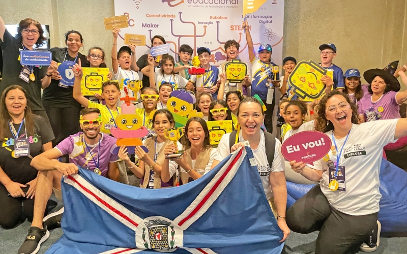 Equipes cianortenses são premiadas em Torneio Nacional de Robótica First Lego League