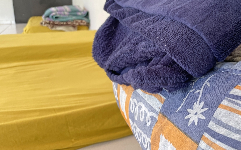 Abrigo temporário contra o frio reforça atendimento às pessoas em situação de rua