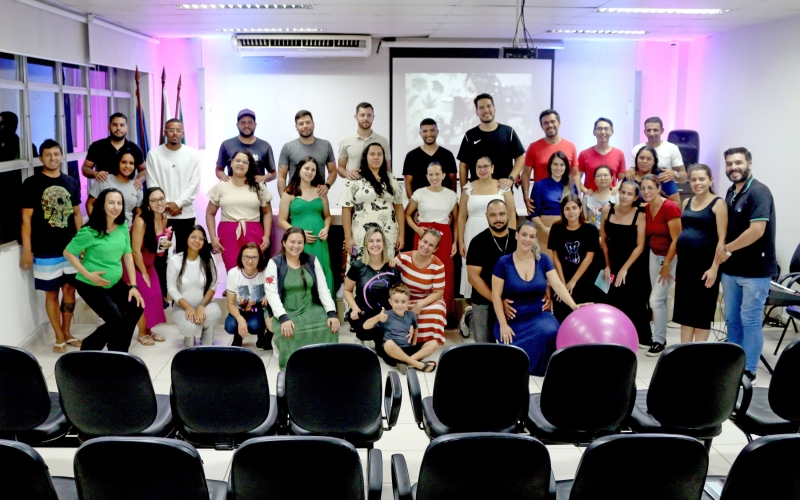 Curso para gestantes e acompanhantes prepara mais 30 famílias para a chegada do bebê