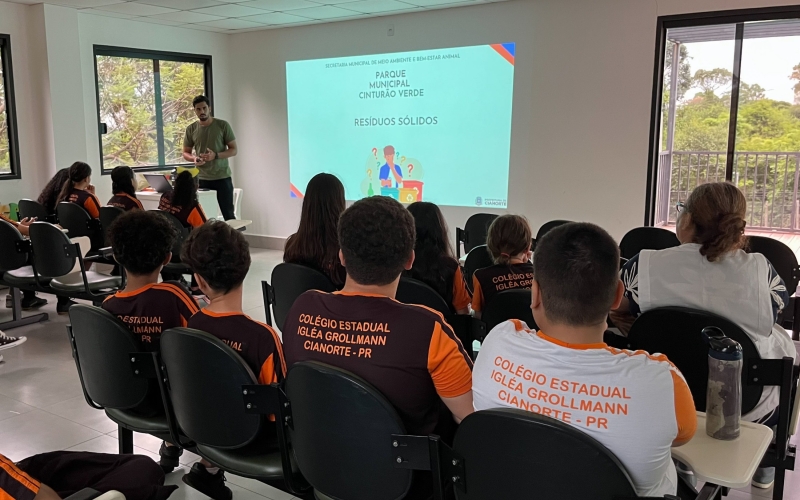 Semana do Lixo Zero Paraná promove o descarte correto de resíduos em Cianorte