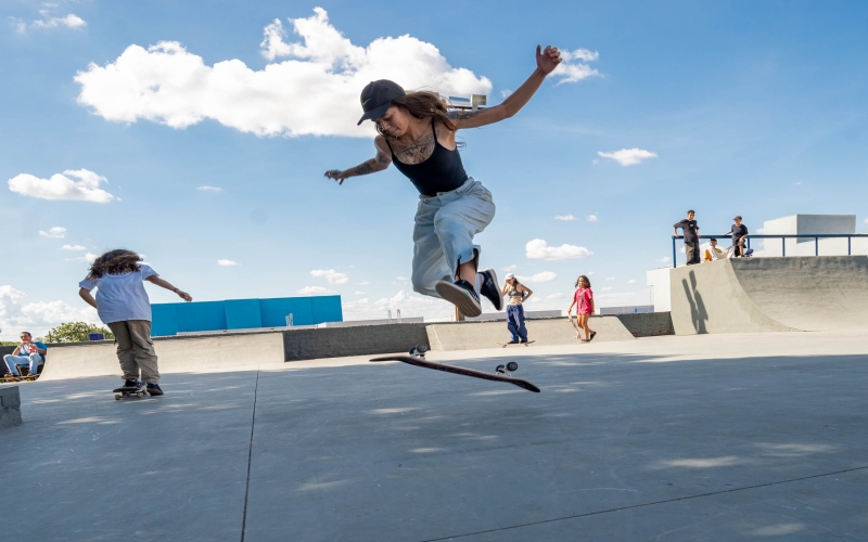 Campeonato inaugura melhorias na pista de skate