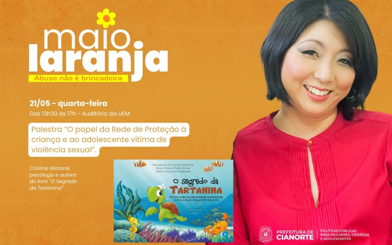 Palestra sobre o papel da rede de proteção à criança e ao adolescente vítima de violência sexual será nesta quarta-feira