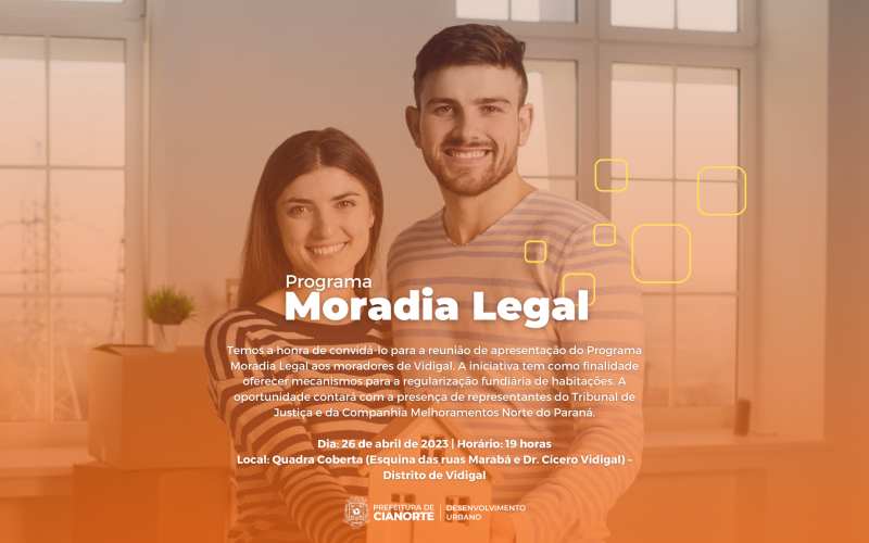 Reunião apresenta o programa Moradia Legal para famílias de Vidigal