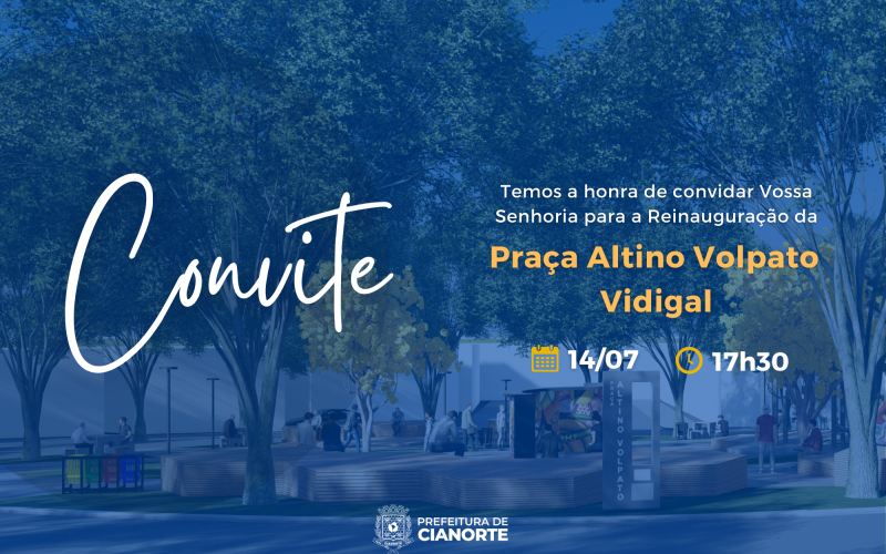 Prefeitura inaugura revitalização da praça de Vidigal nesta quinta-feira