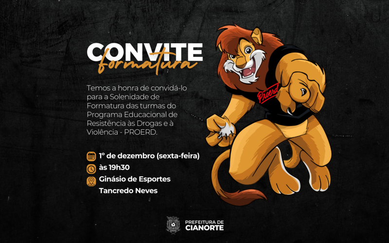 Proerd promove a formatura de 815 estudantes nesta sexta-feira