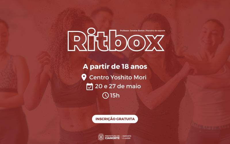Estão abertas as inscrições para aulão gratuito de ritbox