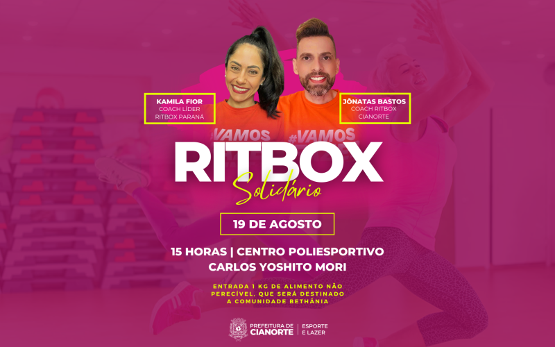 Sábado tem aulão de ritbox solidário