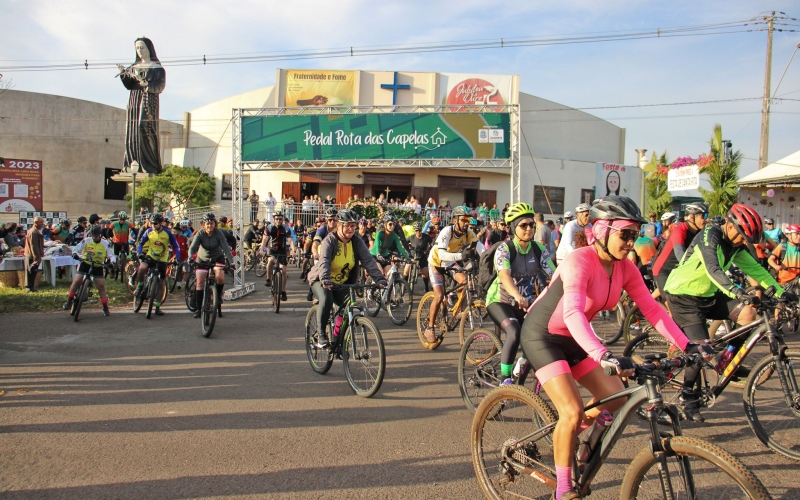 4º Pedal Rota das Capelas reúne amantes do esporte de aventura