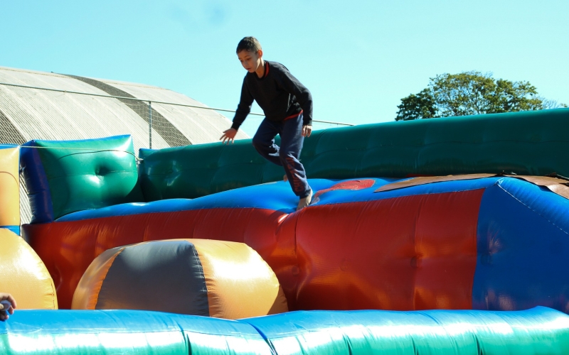 Rua de Lazer movimenta crianças na Vila Operária