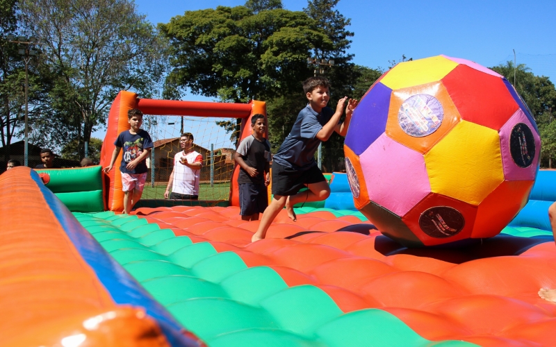 Rua de Lazer movimenta 350 crianças no distrito de Vidigal