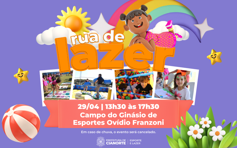 Conjunto Ovídio Franzoni recebe brincadeiras gratuitas neste sábado