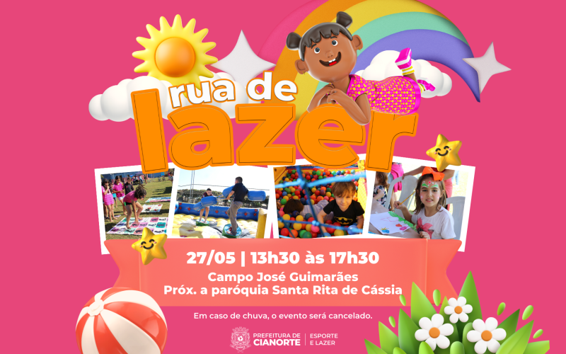 Seis Conjuntos recebe Rua de Lazer neste sábado