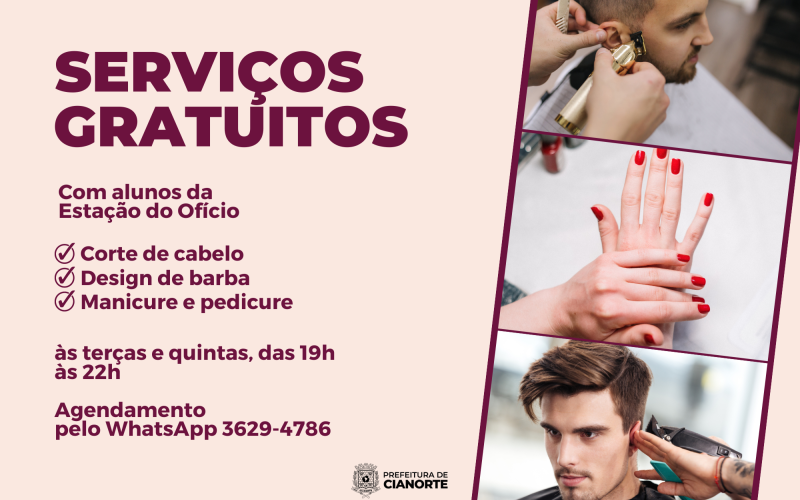 Estação do Ofício precisa de modelos para alunos dos cursos