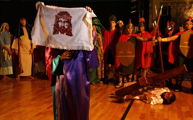 Sexta-feira Santa terá tradicional espetáculo da Paixão de Cristo