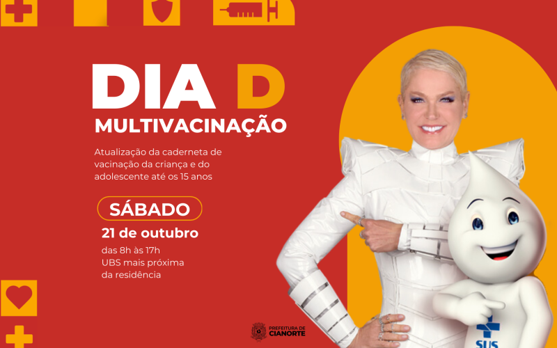 Unidades Básicas de Saúde abrem neste sábado para a multivacinação