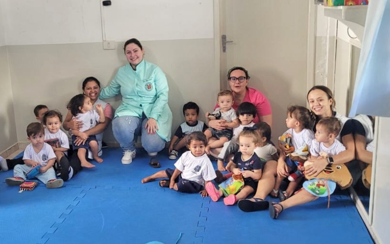 Programa Saúde na Escola leva informações e ensinamentos aos alunos 