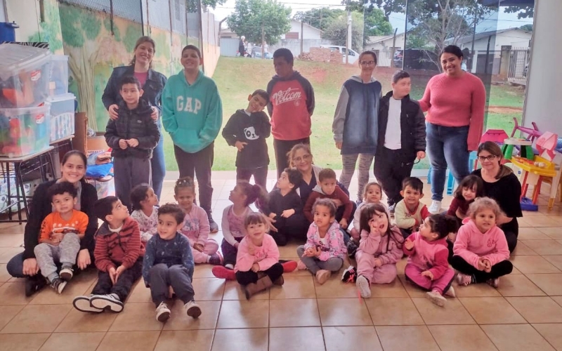 Projeto promove inclusão social com atividades lúdicas